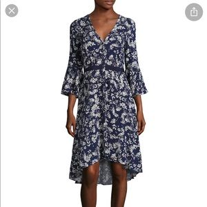 Likely midnight floral kedzie dress nwt